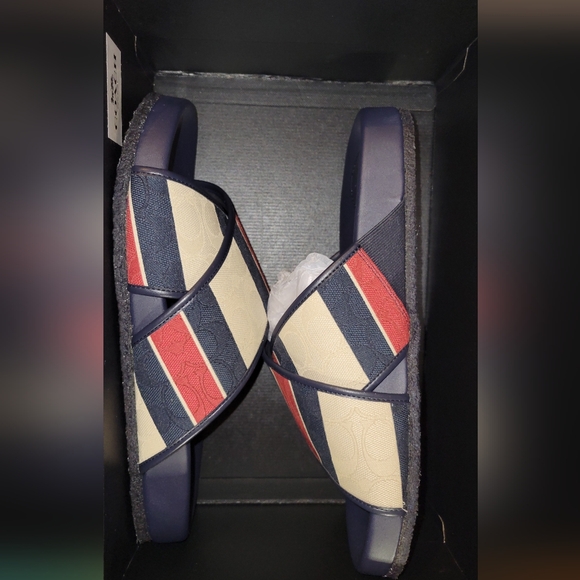 Coach men crossover sandals - Picture 4 of 10